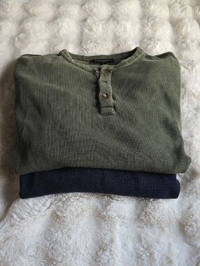 Banana Republic long sleeve thermal shirts men